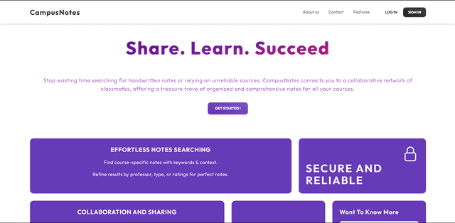 Campus Notes project